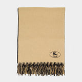 Écharpe Mu Sld Ekd Stamp - Burberry - Cachemire - Gris