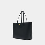 Cabas Ll Medium Reversible - Burberry - Cuir - Noir