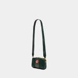 Sac À Bandoulière Monogramme - Casablanca - Cuir - Vert