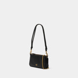 Sac À Bandoulière Refined Audrey - Coach - Cuir - Noir