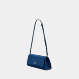 Sac À Bandoulière Madeleine - Carel - Coton - Bleu