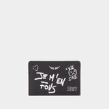 Porte-Carte Zv Pass Arty Tag - Zadig & Voltaire - Cuir - Noir