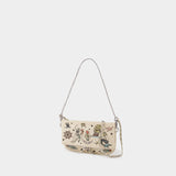 Sac À Bandoulière Rock Nano Tattoo - Zadig & Voltaire - Cuir - Blanc