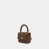 Sac À Main Micro Ma - Amiri - Cuir - Marron