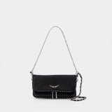 Wallet On Chain Rock Nano - Zadig & Voltaire - Cuir - Noir