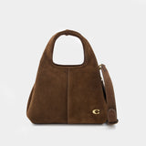 Sac Porté Épaule Lana 23 - Coach - Cuir - Marron
