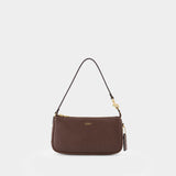 Sac Porté Épaule Natural Plaza - Coach - Cuir - Marron