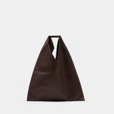 Sac Classique Japanese - MM6 Maison Margiela - Synthétique - Marron