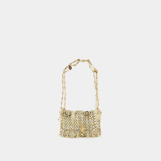 Sac Porté Épaule - Rabanne - Métal - Doré