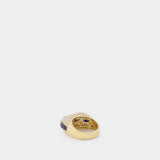 Bague Empress en or 18 ct, saphir et diamants