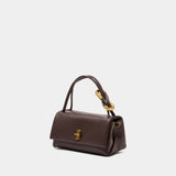 Sac À Main The Mini Dual Top Handle - Marc Jacobs - Cuir - Marron