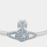 Bracelet Grace Open Bangle - Vivienne Westwood - Métal - Argenté