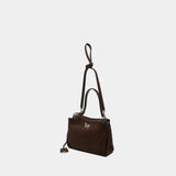 Sac À Main Rodeo Top Handle S - Balenciaga - Cuir - Marron