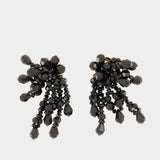 Boucles D'oreilles Chandelier - Simone Rocha - Synthétique - Noir