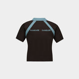 Polo Sasimona 15830 - SAMSØE SAMSØE - Viscose - Marron