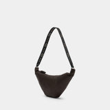 Sac Western Studs Medium Croissant - Lemaire - Cuir - Marron