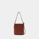 Sac Porté Épaule Bleecker - Coach - Cuir - Marron