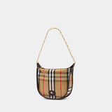 Sac Porté Épaule Ls Mini - Burberry - Coton - Beige