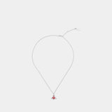 Collier Fabianna - Vivienne Westwood - Métal - Rouge
