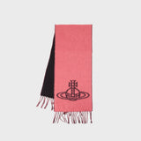 Écharpe 25x180 - Vivienne Westwood - Laine - Rose