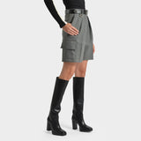 Bottes Closer To Heaven en Cuir Noir