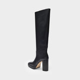 Bottes Closer To Heaven en Cuir Noir