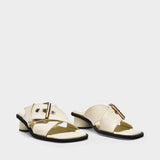 Sandales Anyway Anyday en Cuir Beige