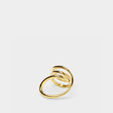 Bague Round Trip - Charlotte Chesnais - Argent/18K Plaqué Or