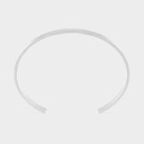 Bracelet Ruban Le 21 g En Argent Brossé