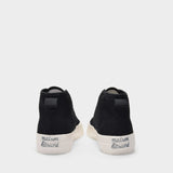 Sneakers High-Top en Toile Noire