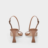 Sandales Amber en Cuir Marron
