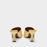 Sandales Jumel en Cuir Beige