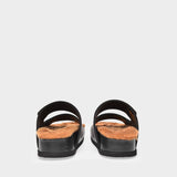 Sandales Dombai Sherling en Cuir Noir