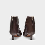 Boots Erin en Cuir Marron