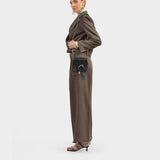 Sac Joan Camera en Cuir Noir