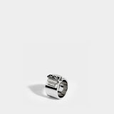 Bague Rockaway en argent et diamants