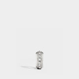 Bague Rockaway Spinner en argent et diamants
