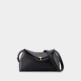 Pochette T Lock - TOTEME - Cuir - Noir