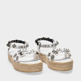 Sandales en Cuir Blanc
