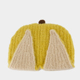 Bonnet Chunky Banana - Charles Jeffrey Loverboy - Laine - Jaune