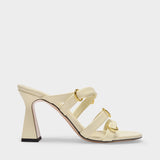 Sandales Lara en Cuir Beige