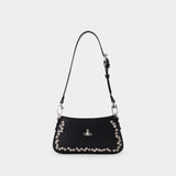 Sac Porté Épaule Tasha - Vivienne Westwood - Cuir - Noir