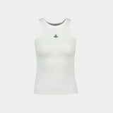 Tank top 90s - Vivienne Westwood - Viscose - Blanc