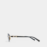 Lunettes De Soleil Gg2051s - Gucci - Métal - Doré