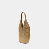 Sac Hobo - ANINE BING - Raphia - Beige