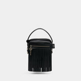 Sac Porté Épaule Camero Kit Fringe - Acne Studios - Cuir - Noir