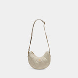 Sac À Bandoulière Ll Horseshoe - Burberry - Synthétique - Blanc