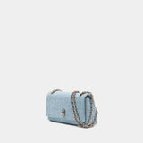Sac À Bandoulière The Dual Chain Mini - Marc Jacobs - Cuir - Bleu