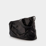Sac Porté Épaule Puff M - YOHJI YAMAMOTO - Cuir - Noir