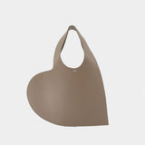 Cabas Heart - Coperni - Cuir - Marron